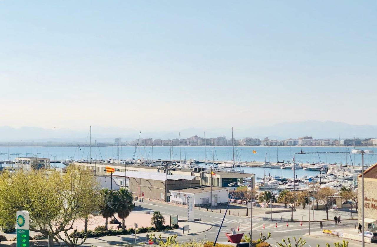 Roc Mar 3 3d - Cerca Del Centro Y De La Playa - Terraza Con Vistas Al Mar Y Al Puerto Apartamento Rosas